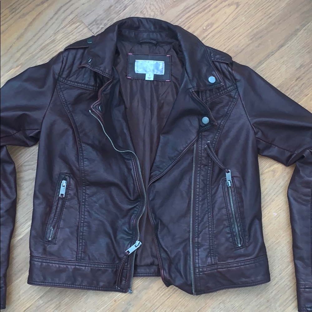 Leather jacket